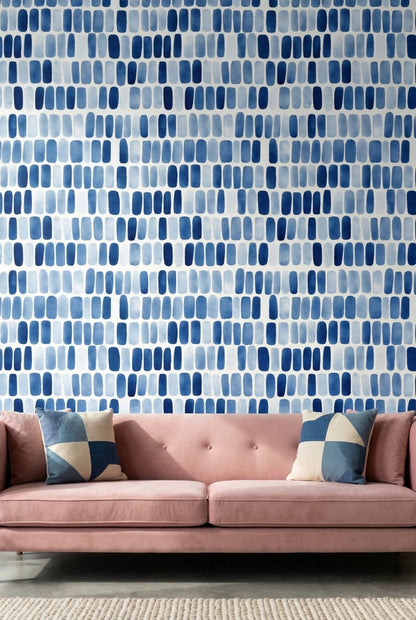 White Background Wallpaper Watercolor Texture Removable Wall Decor
