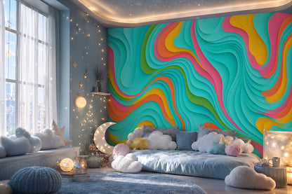 Mid Century Modern Wallpaper Retro Modern Wall Mural