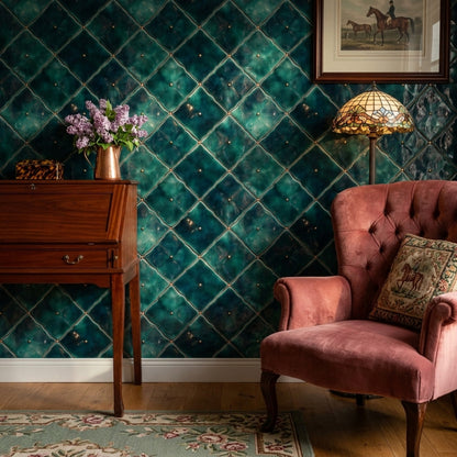 Abstract Pattern Wallpaper Geometric Modern Decorative Mural
