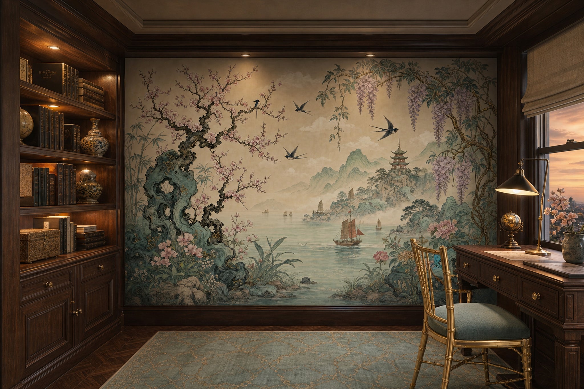 Paper Texture Wallpaper Surface Grain Fibrous Finish Removable Wall Decor