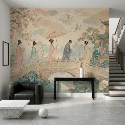Pink Cherry Wallpaper Blossom Sakura Removable Wall Decor