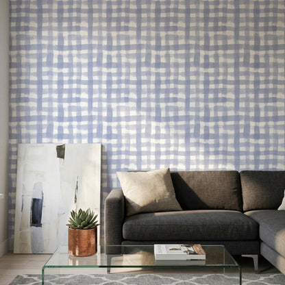 White Background Wallpaper Airy Calm Decorative Mural