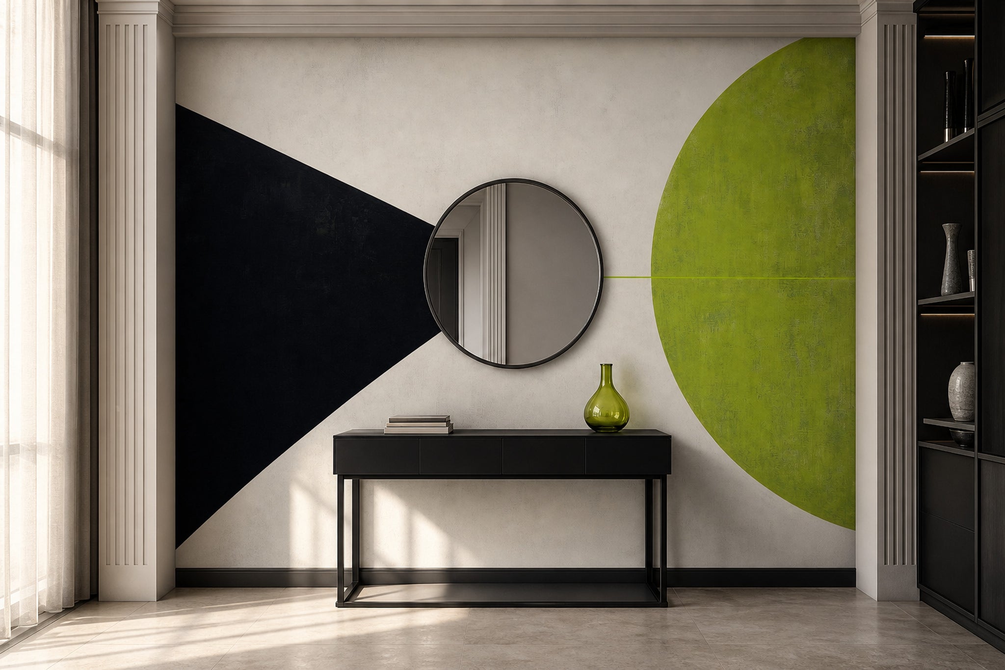 Mid Century Modern Wallpaper Grunge Texture Mid Century Modern Wall Mural