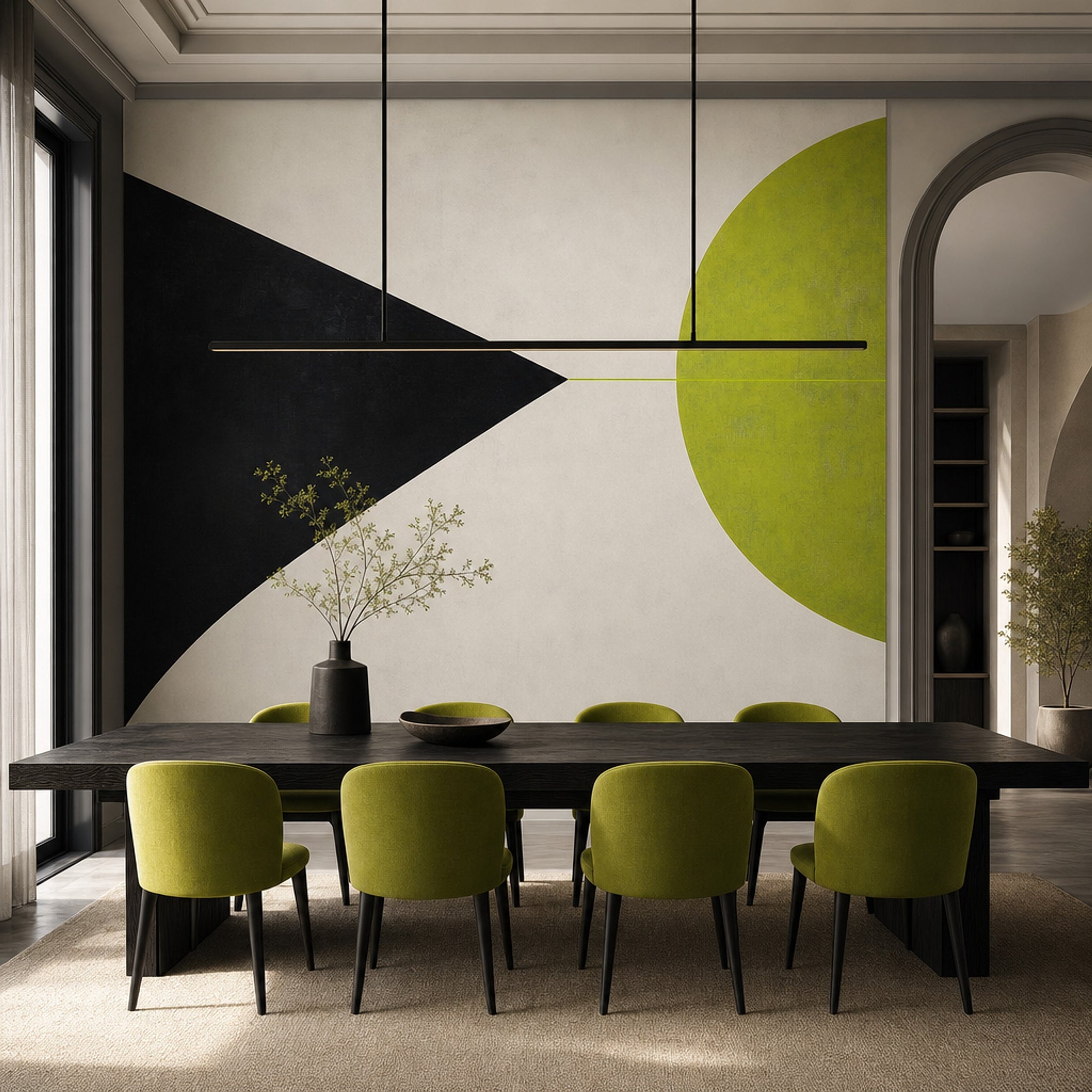 Mid Century Modern Wallpaper Grunge Texture Mid Century Modern Wall Mural
