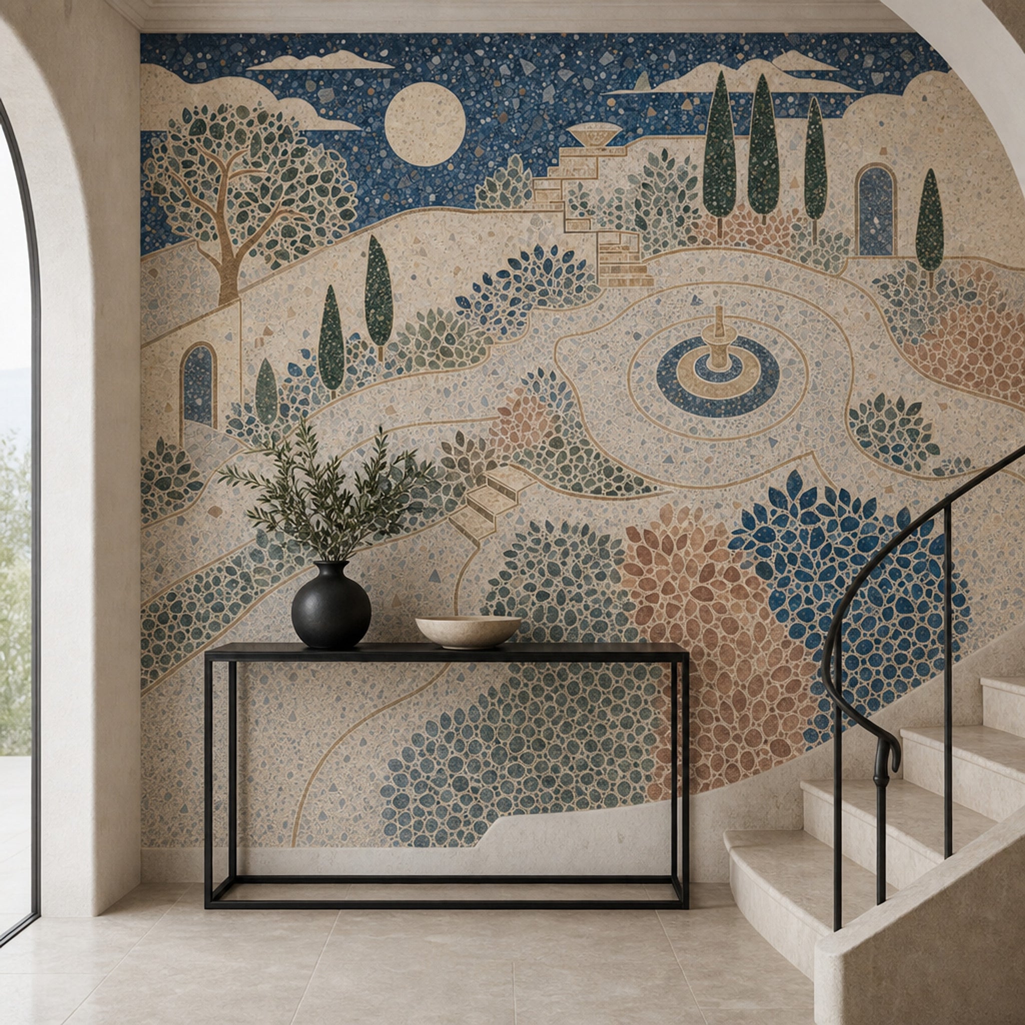Terrazzo Texture Wallpaper Terrazzo Texture Removable Terrazzo Texture Wall Decor