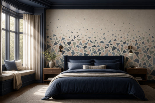 Stone Background Wallpaper Textured Surface Terrazzo Pattern Wall Mural