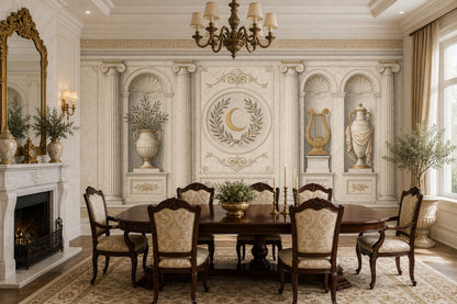 Greco Roman Wallpaper Marble Removable Columns Wall Decor