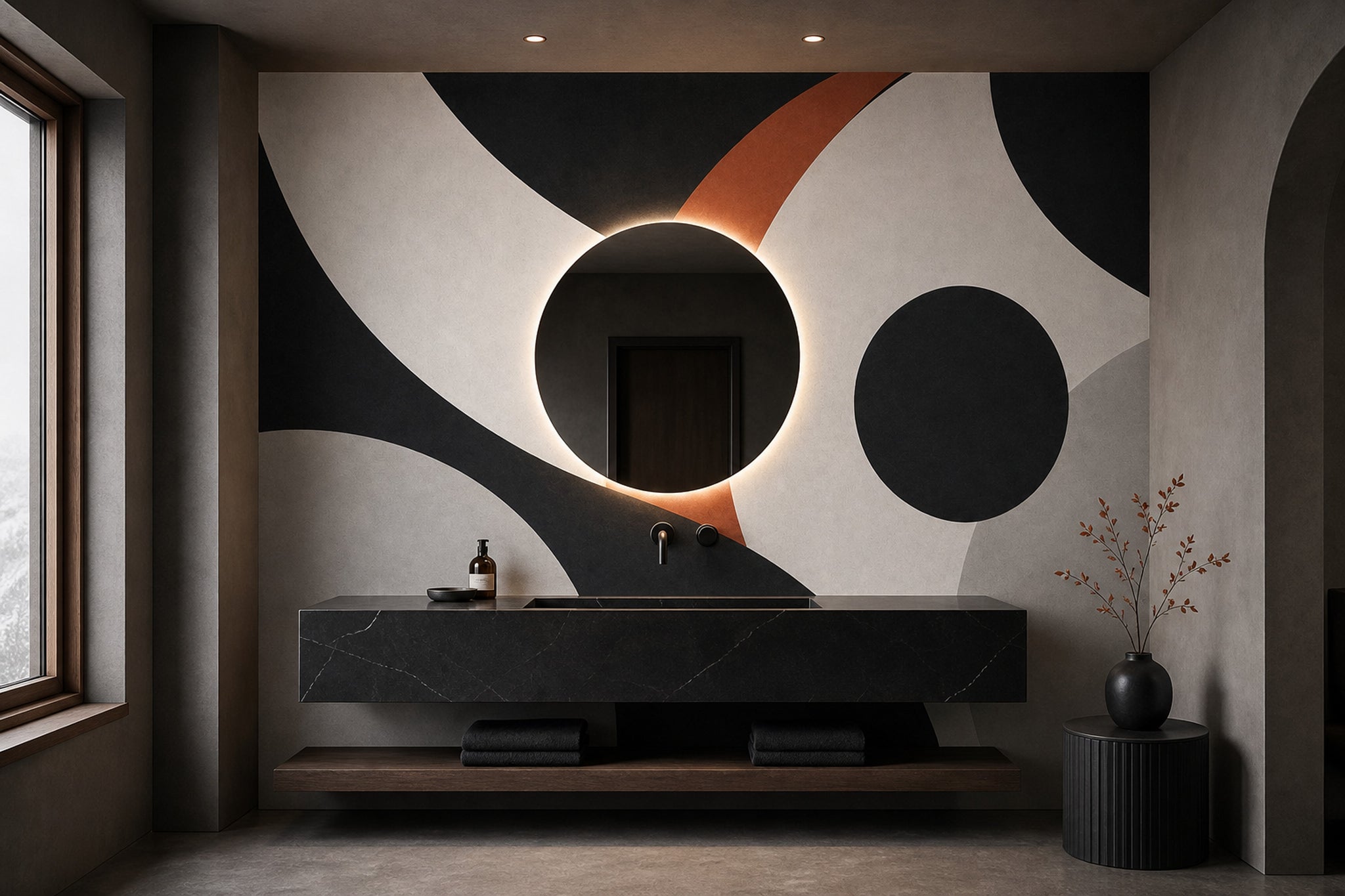 Mid Century Modern Wallpaper Modern Contemporary Wall Mural