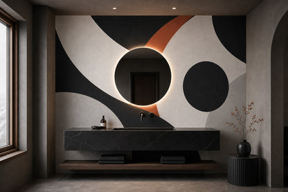 Mid Century Modern Wallpaper Modern Contemporary Wall Mural