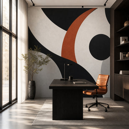 Mid Century Modern Wallpaper Modern Contemporary Wall Mural