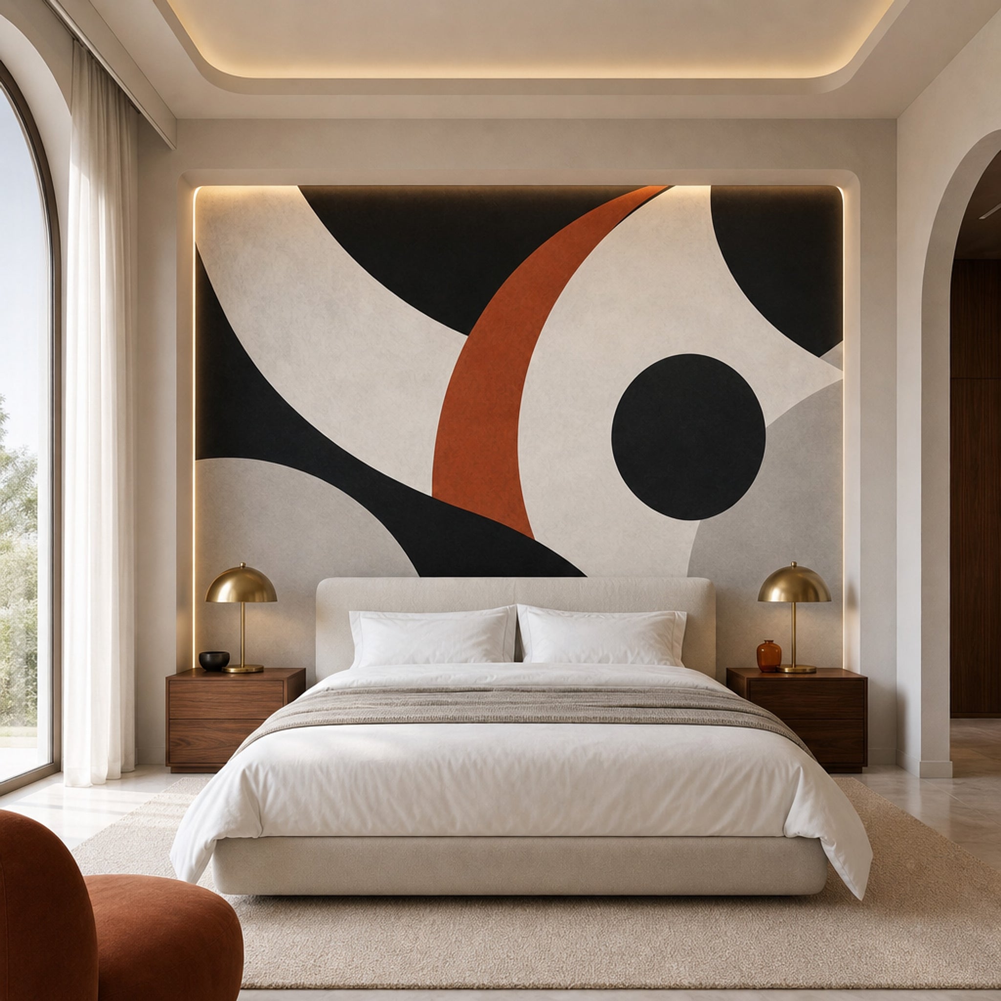 Mid Century Modern Wallpaper Modern Contemporary Wall Mural