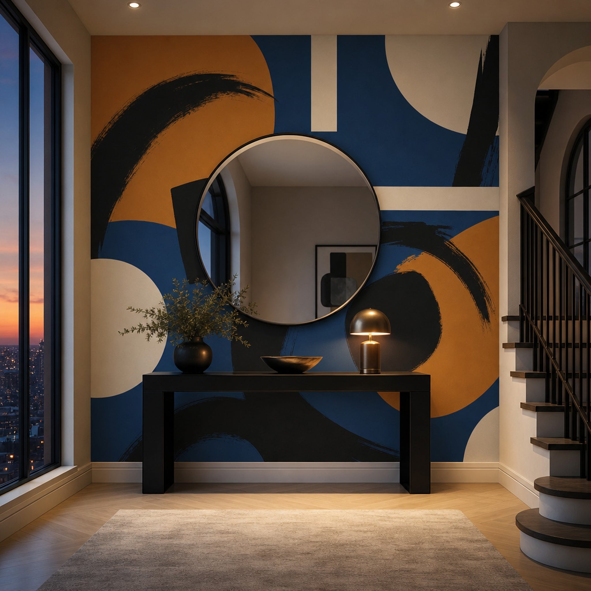 Mid Century Modern Wallpaper Retro Modern Wall Mural