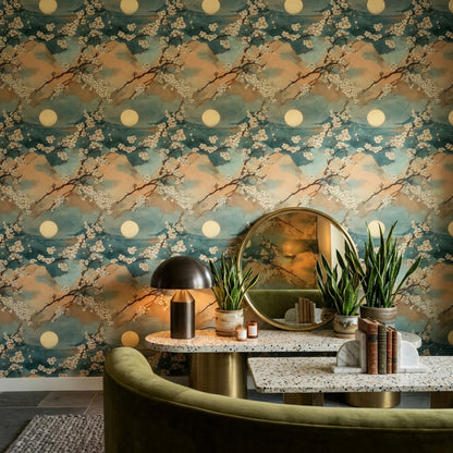 Paper Texture Wallpaper Watercolor Removable Chinoiserie Wall Double Roll