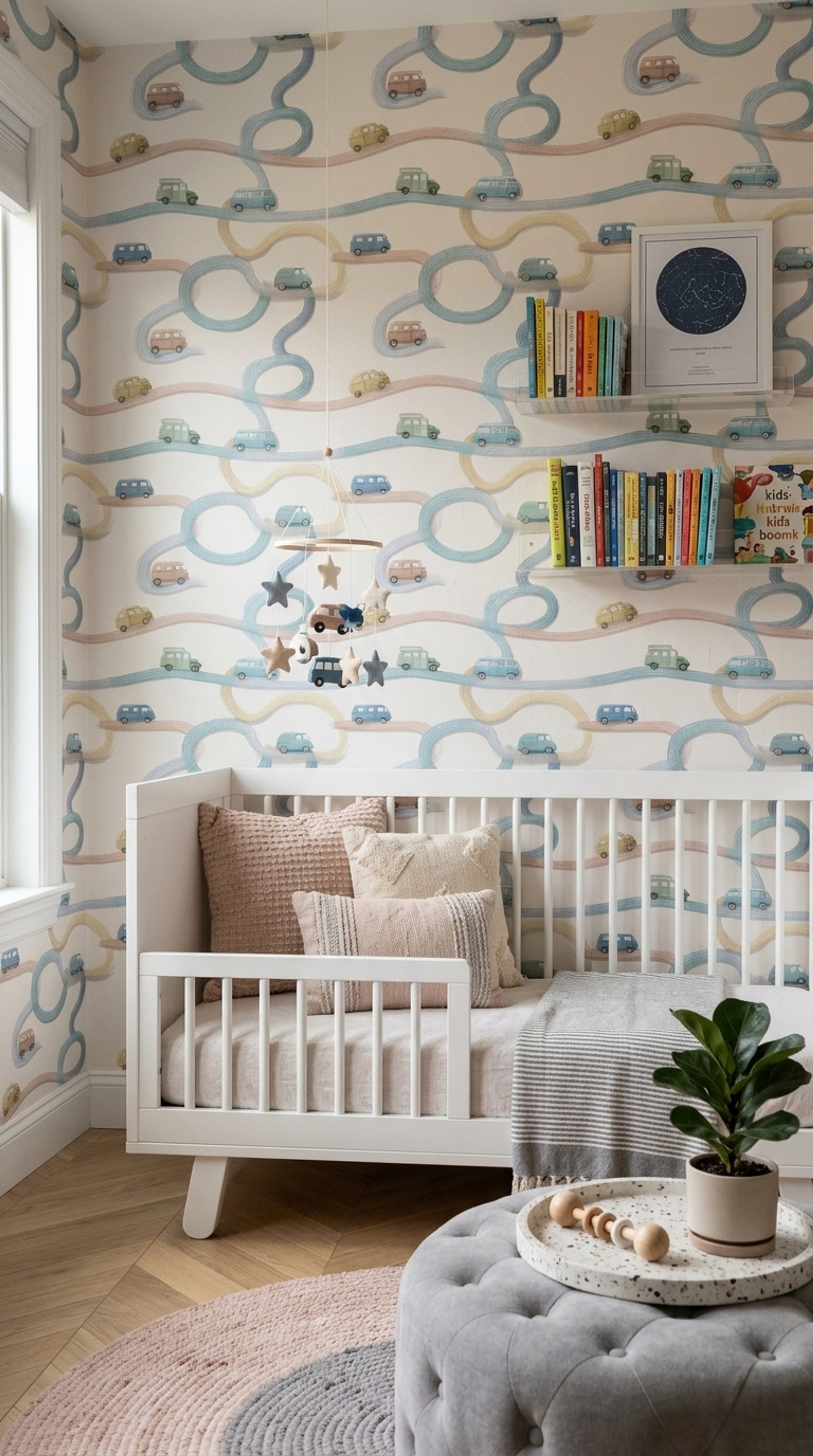 White Background Wallpaper Light Texture Playful Decorative Mural