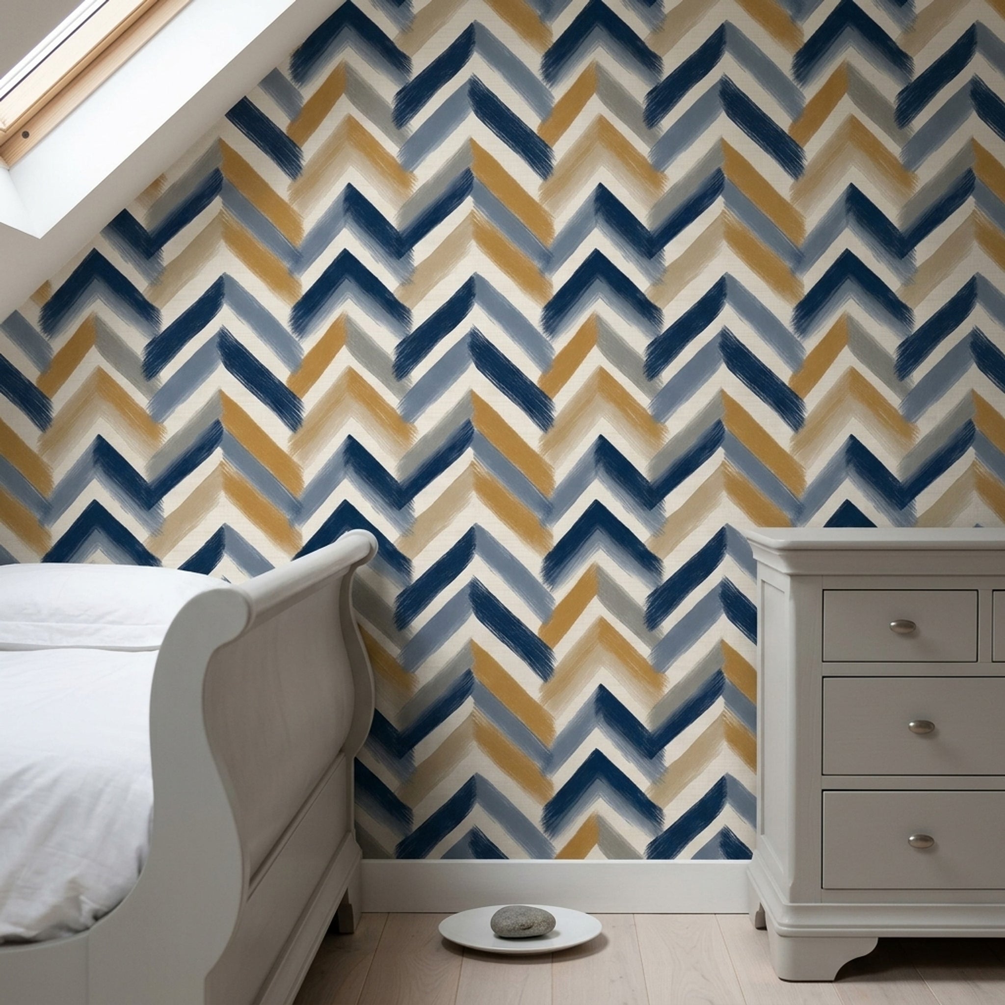 White Background Wallpaper Neutral Geometric Removable Wall Decor