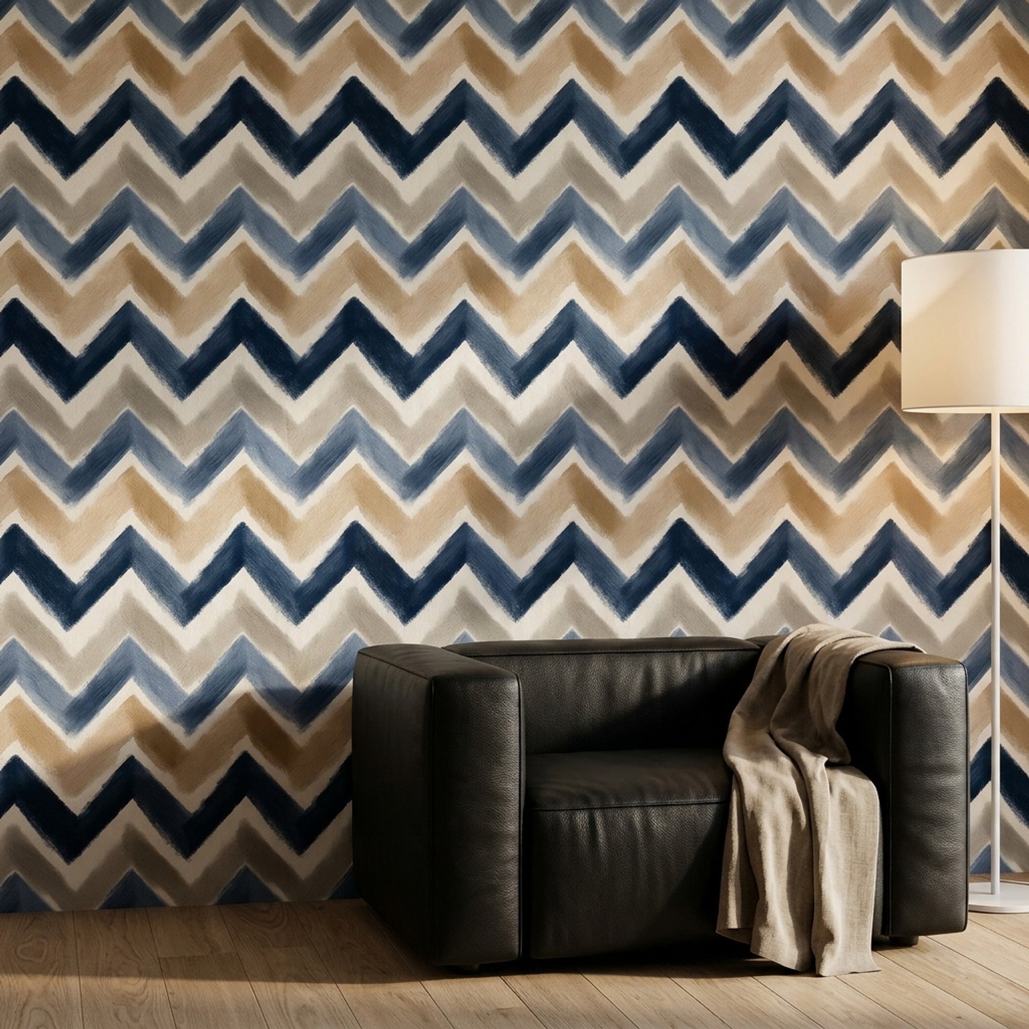 White Background Wallpaper Neutral Geometric Decorative Mural