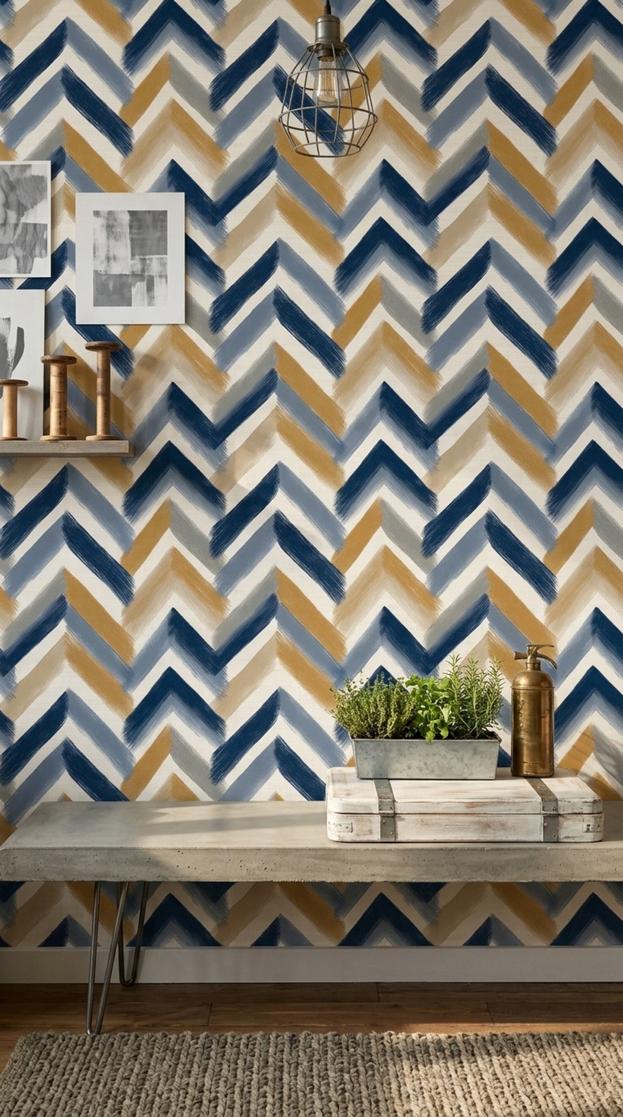White Background Wallpaper Neutral Geometric Removable Wall Decor