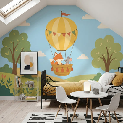 Hot Air Balloon Wallpaper Balloon Air Wall Mural