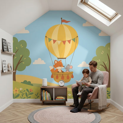Hot Air Balloon Wallpaper Balloon Air Wall Mural