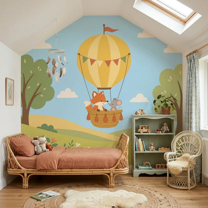 Hot Air Balloon Wallpaper Balloon Air Wall Mural