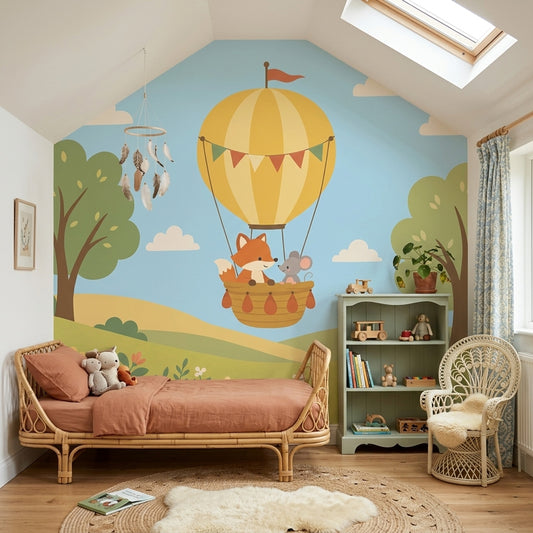Hot Air Balloon Wallpaper Balloon Air Wall Mural