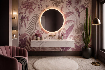 Jungle Wallpaper Toucan Tropical Removable Wall Decor