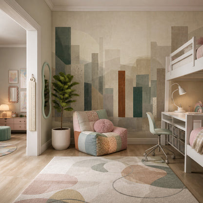 Concrete Texture Wallpaper Plaster Finish Removable Textured Wall Decor