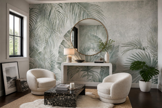 Concrete Texture Wallpaper Cement Industrial Removable Wall Decor