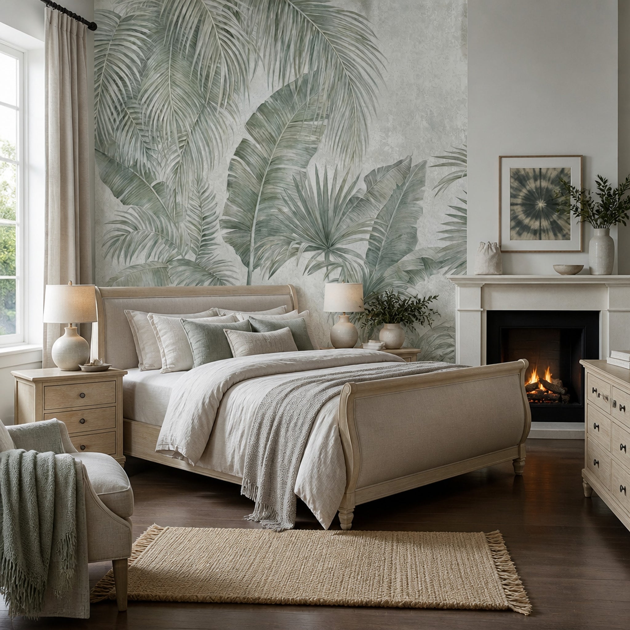 Concrete Texture Wallpaper Cement Industrial Removable Wall Decor