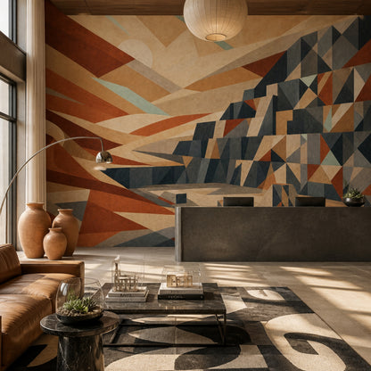 Mid Century Modern Wallpaper Retro Modern Wall Mural