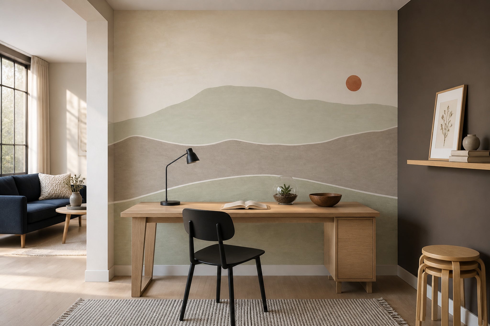 Watercolor Texture Wallpaper Paper Texture Wall Mural