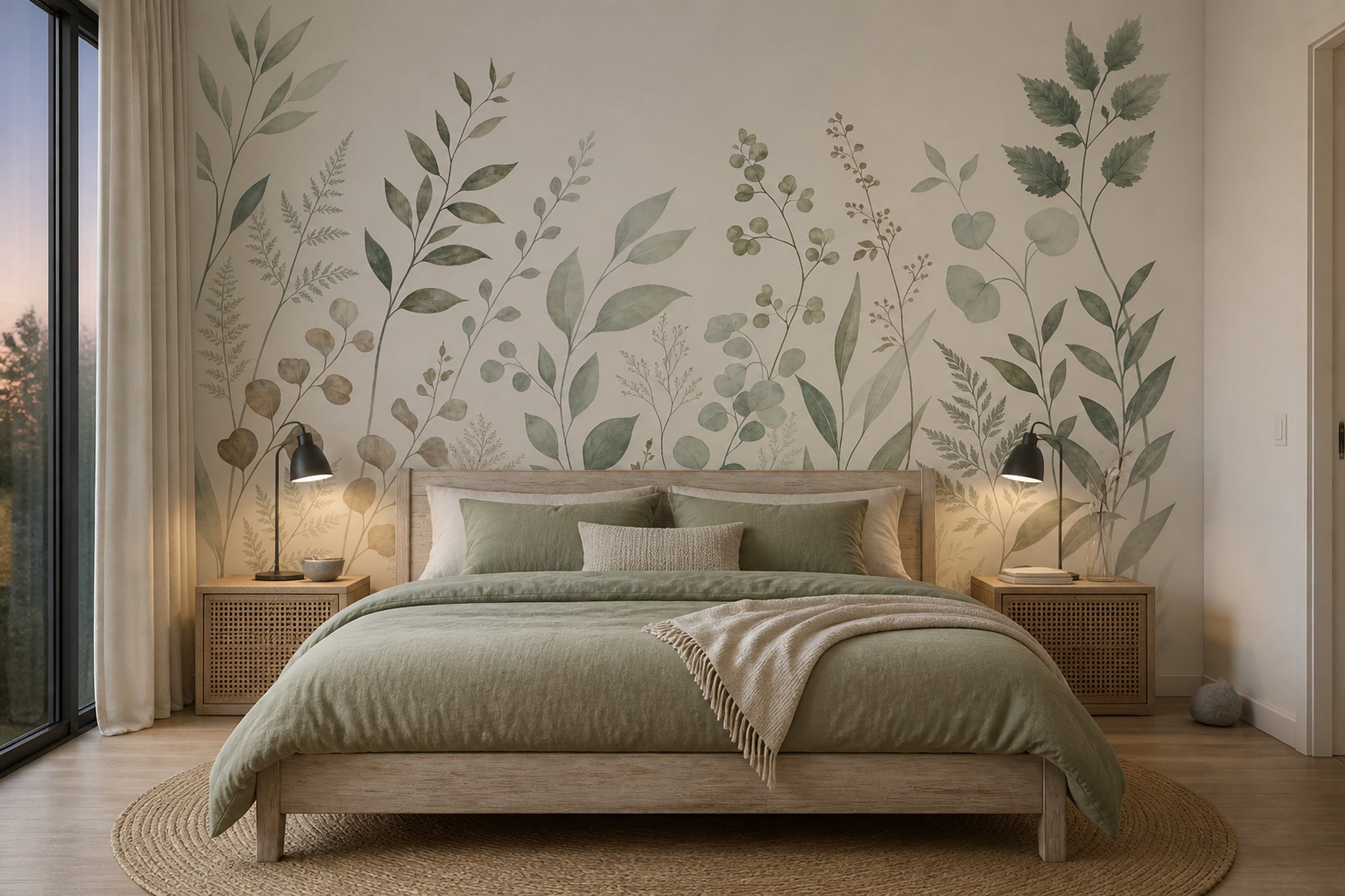 White Background Wallpaper Neutral Backdrop Removable Minimalist Wall Decor