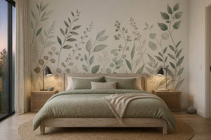 White Background Wallpaper Neutral Backdrop Removable Minimalist Wall Decor