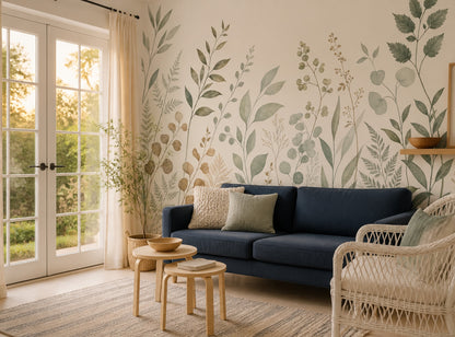 White Background Wallpaper Neutral Backdrop Removable Minimalist Wall Decor