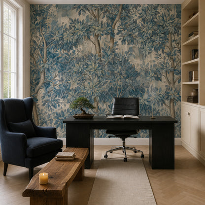 Garden Wallpaper Botanical Vintage Wall Mural
