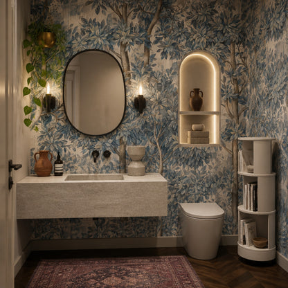 Garden Wallpaper Botanical Vintage Wall Mural