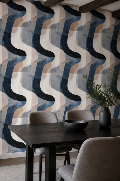 Mid Century Modern Wallpaper Retro Modern Decorative Mural