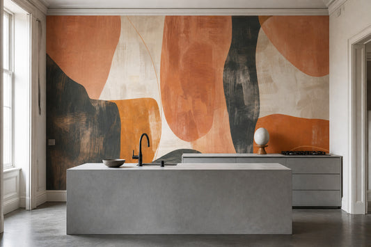 Mid Century Modern Wallpaper Retro Modern Wall Mural