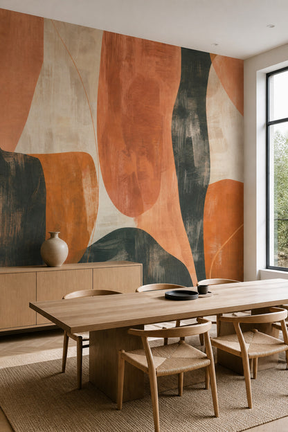 Mid Century Modern Wallpaper Retro Modern Wall Mural