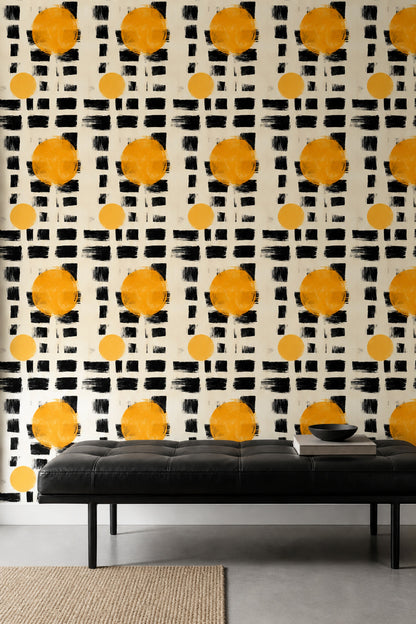 Mid Century Modern Wallpaper Mid Century Modern Removable Mid Century Modern Wall Double Roll