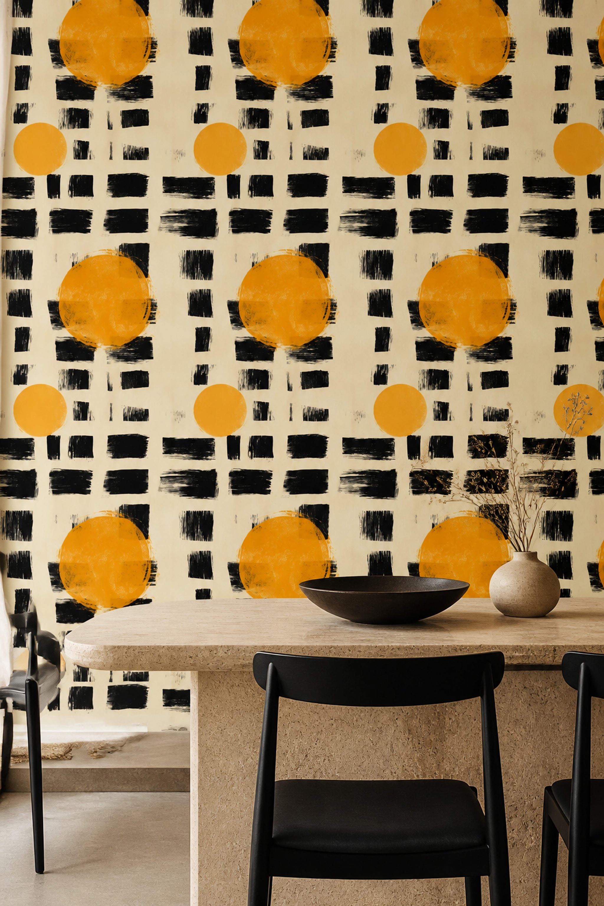 Mid Century Modern Wallpaper Mid Century Modern Removable Mid Century Modern Wall Double Roll