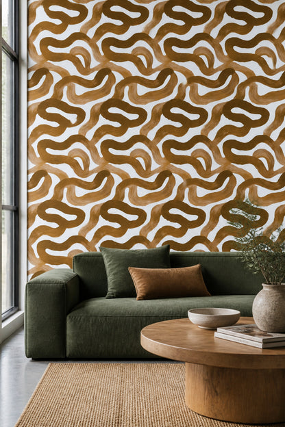 White Background Wallpaper Neutral Minimal Decorative Mural