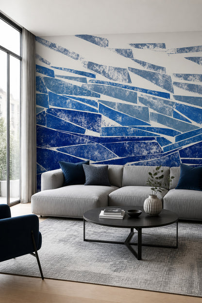 White Background Wallpaper Minimal Modern Removable Wall Decor