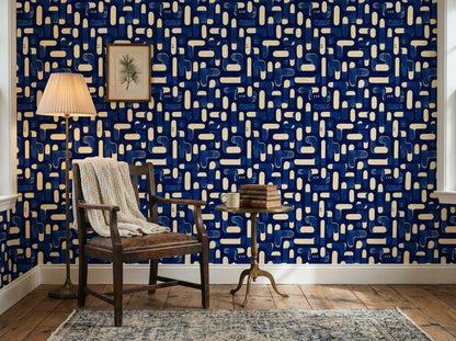 Mid Century Modern Wallpaper Retro Modern Decorative Mural