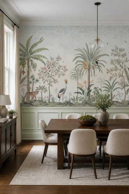 Tropical Wallpaper Botanical Removable Jungle Wall Decor