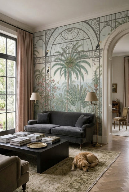 Tropical Birds Wallpaper Toucan Removable Conservatory Wall Decor