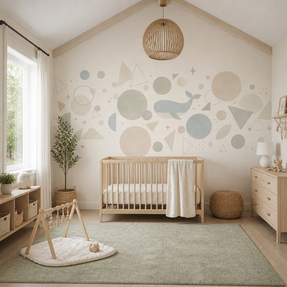 White Background Wallpaper Ivory Removable Cream Wall Decor