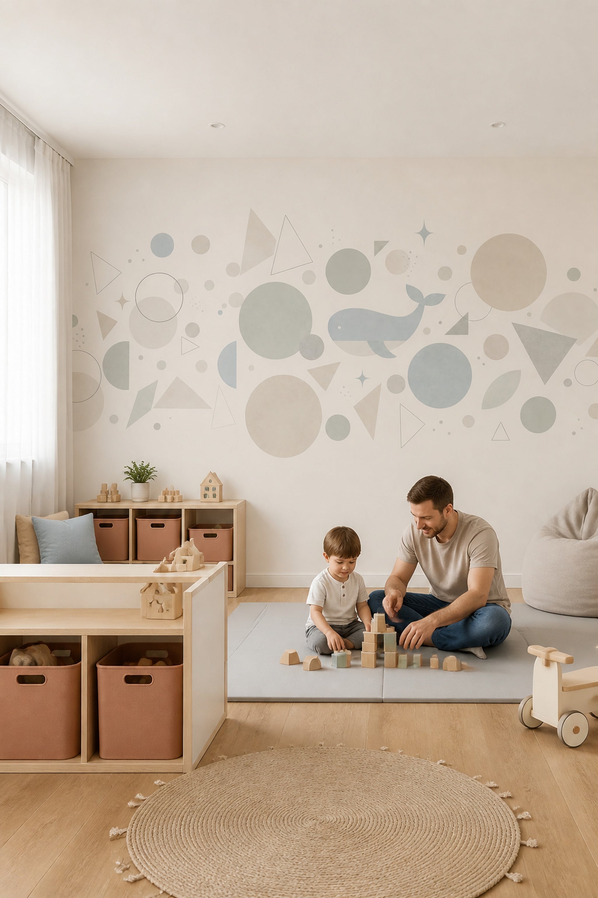 White Background Wallpaper Ivory Removable Cream Wall Decor