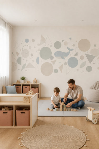 White Background Wallpaper Ivory Removable Cream Wall Decor