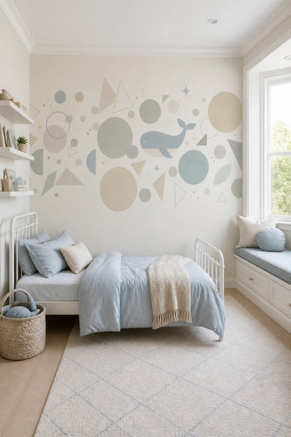 White Background Wallpaper Ivory Removable Cream Wall Decor